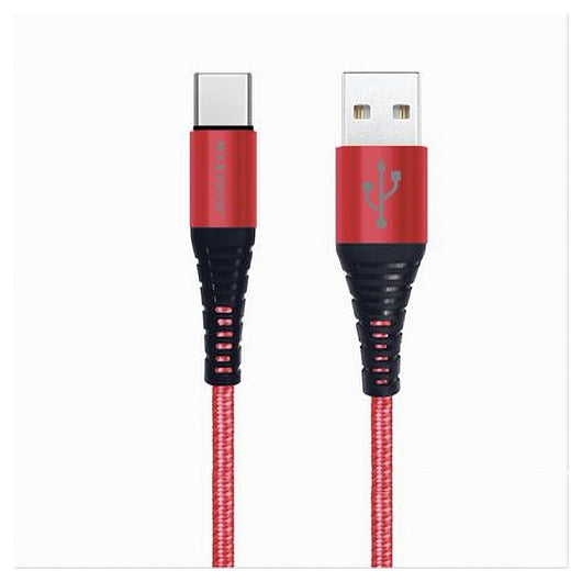 Cavo Usb A Type C Dati Ricarica Per Samsung Huawei 1.5 Metri 3a Maxtech F-tc009         