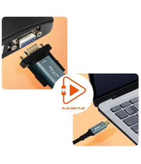 Cavo Video Adattatore Da Type-c A Vga Ad Alta Definizione 1080p 1,8mt Tpc-vvga18         