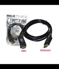 Cavo Video Convertitore Da Displayport Dp A Hdmi 1.8 Mt Ultra Hd 4k Dp-hd1.8m         