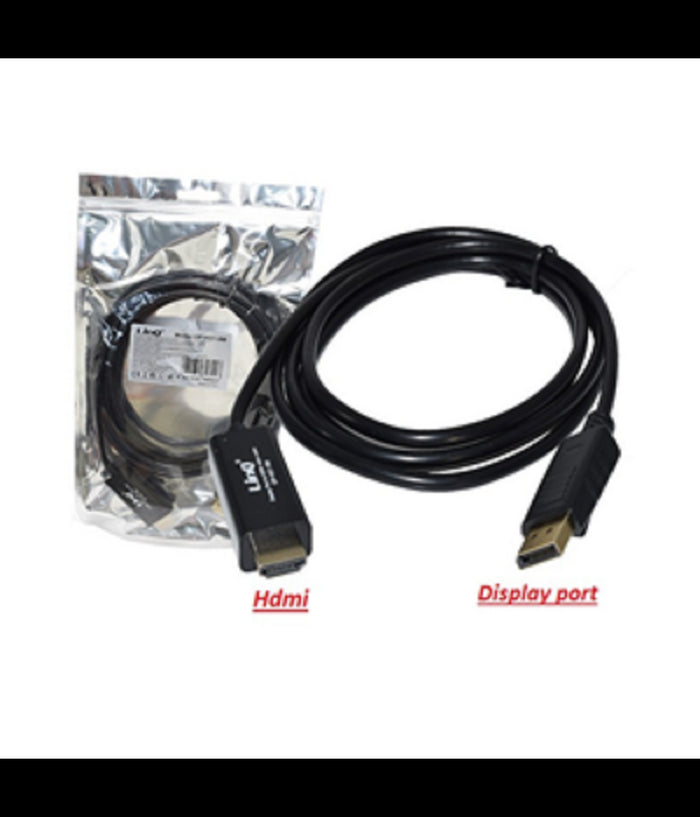 Cavo Video Convertitore Da Displayport Dp A Hdmi 1.8 Mt Ultra Hd 4k Dp-hd1.8m         