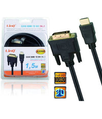 Cavo Video Hdmi Maschio A Dvi Full Hd 1,5mt Pc Proiettore Console Gioco Tv A2090b         