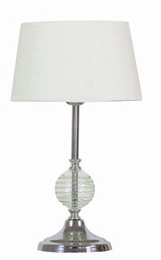 Lampada da tavolo Candellux FERO 41-34618 cromo bianco