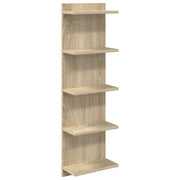 Scaffale da parete Rovere Sonoma 30 x 15 x 100 cm 8012400