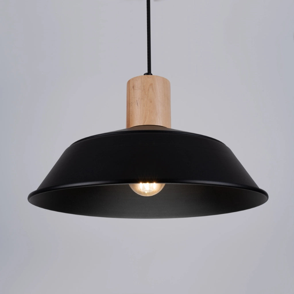 Lampada a sospensione FANO nero
