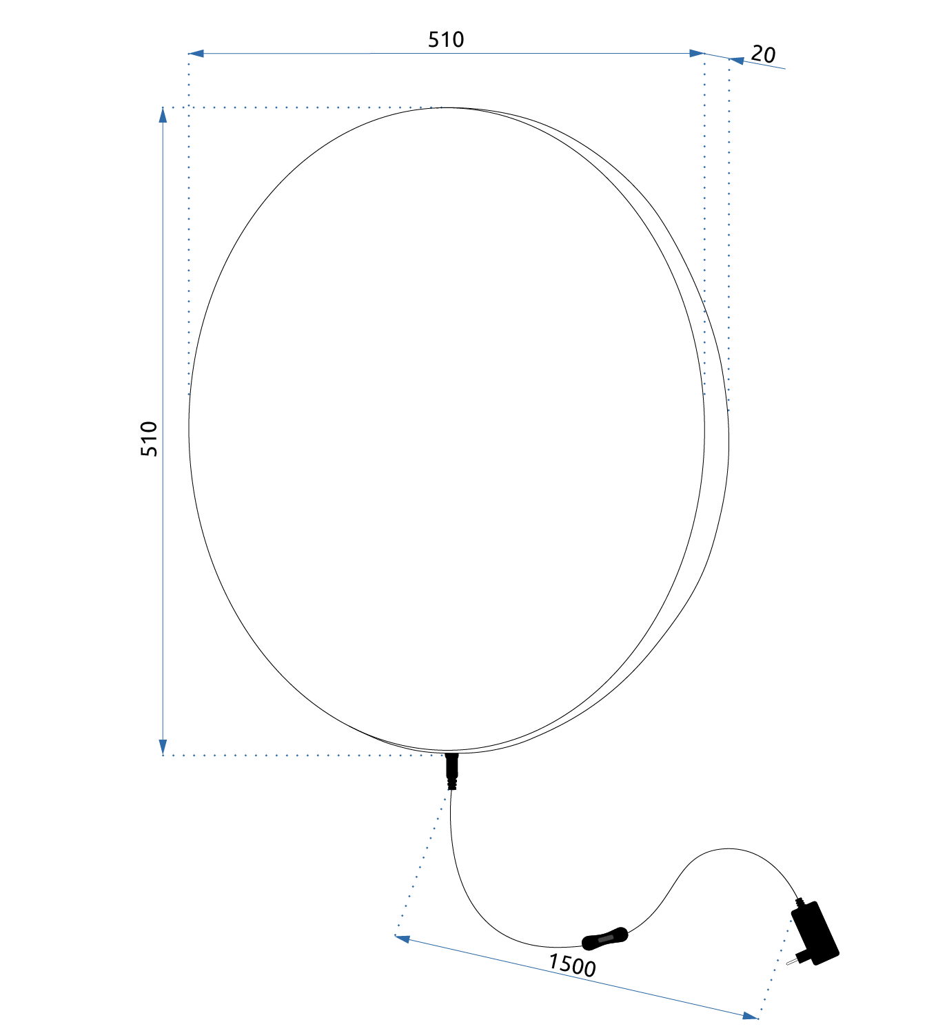 Lampada Da Parete App1408-w