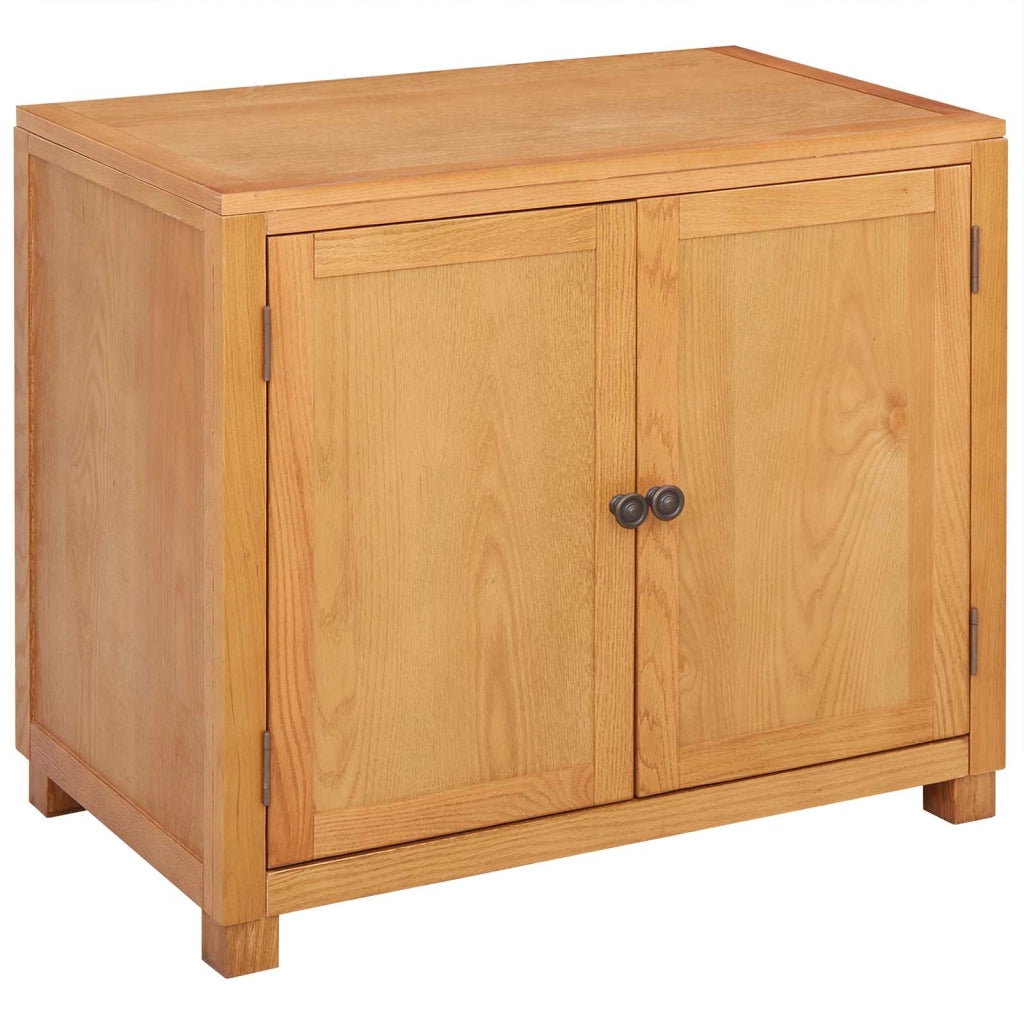Mobiletto contenitore rettangolare moderno 78 x 50 x 70 cm grande capacità design elegante in legno marrone 02_0058222