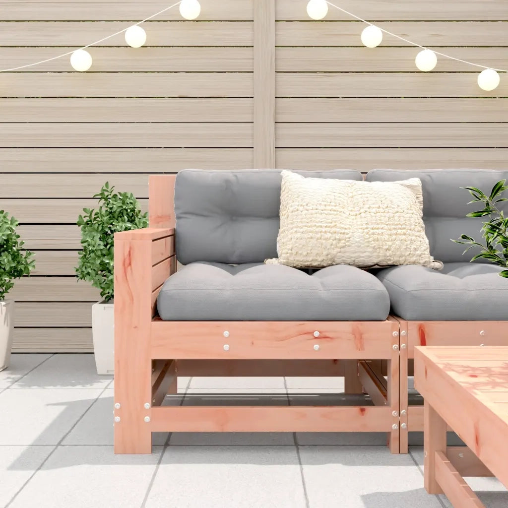 Divano senza Braccioli Giardino-Sofa da Giardino-Divanetto da esterno 69x62x70,5 cm Massello Douglas