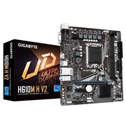 Gigabyte h610m h v2 scheda madre - supporta processori intel core 14th cpus, 4+1+1 hybrid digital vrm, up to 5600mhz ddr5, 1xpcie 3.0 m.2, gbe lan, usb 3.2 gen 1 - H610M-H-V2-D5