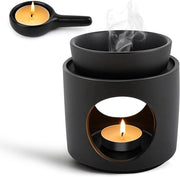 Accessori per Diffusori e Candele - Bruciatori a Olio Ceramici per Olio Essenziale con Cucchiaio - Riscaldamento per Diffusori e Candele - Accessorio per Diffusori Aromaterapici
