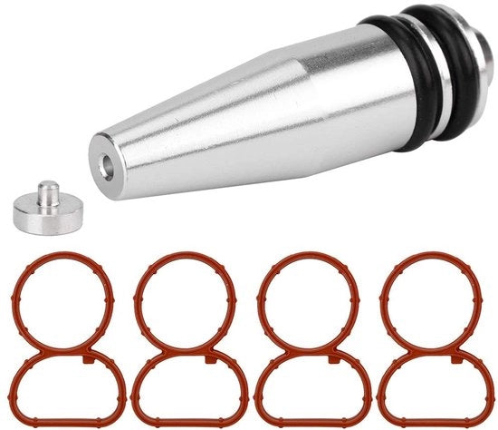 Vitamina per Flap di Vortice di Sostituzione - Dispositivo di Copertura - Adatto per Motori N47 - Kit di Gomme - E81/E87/E90/E92/E60 - 2.0 Litri - Dispositivo di Blocco
