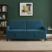 Divano con Storage Blu 172 x 78 x 87 cm Poliestere 42036970