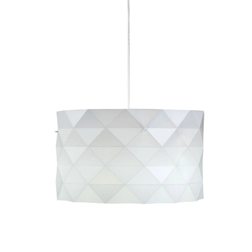 Sospensione 3 Luci in Metallo Cromato Cm. 40 x 25h