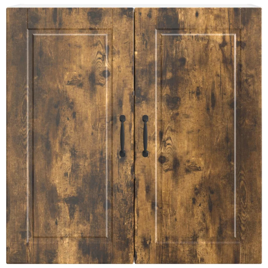 Armadietto a muro PORTO Rovere fumé 80 x 31 x 80 cm