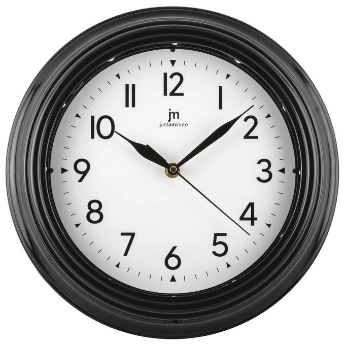 Lowell, Orologio da Parete Quadrato, 30 cm, Naturale, Silenzioso