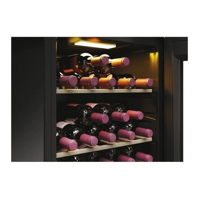 Haier Wine Bank 50 Serie 3 HWS34GGH1 Cantinetta vino con compressore Libera installazione Nero 34 bottiglia/bottiglie