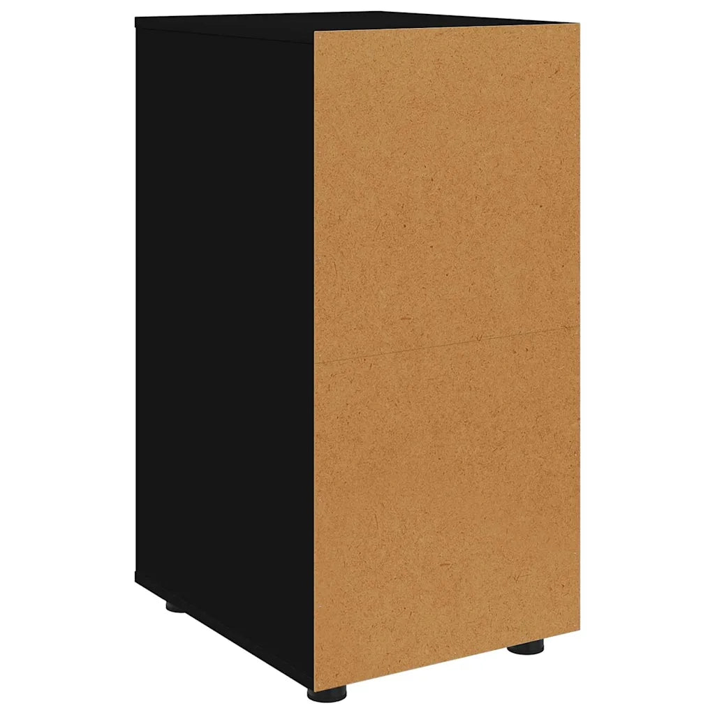 Armadio Nero 40 x 48 x 81 cm Legno multistrato