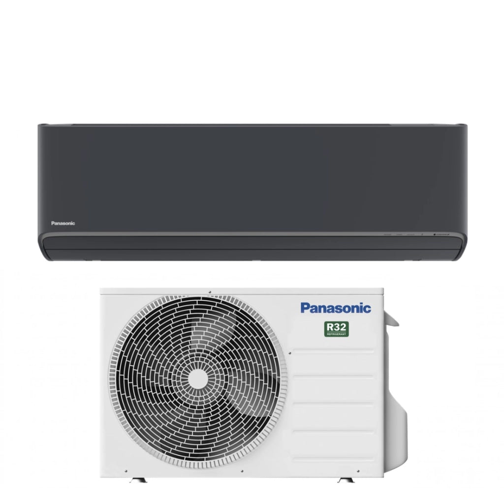 Condizionatore Panasonic Etherea Dark 9000 Btu CS-XZ25ZKEW-H R-32 Wi-Fi Integrato
