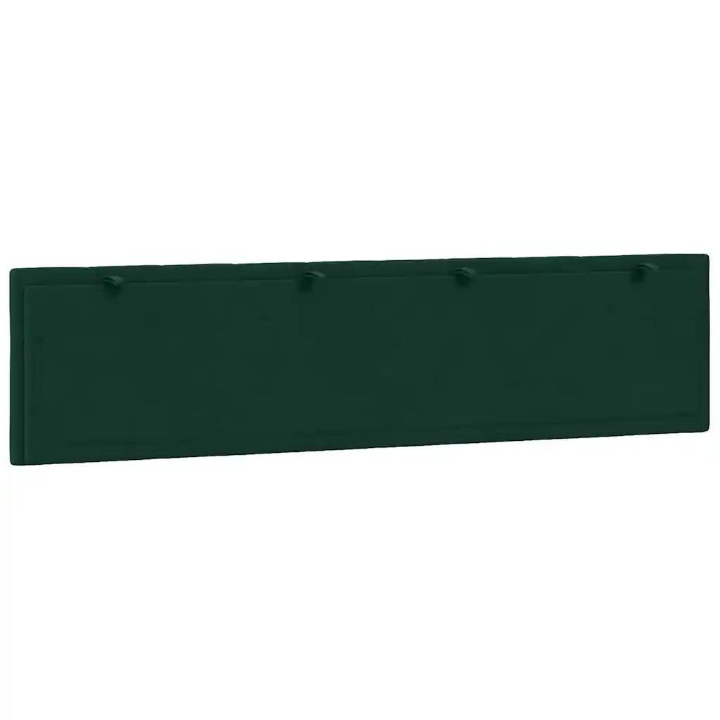 Cuscino Testiera Hanko Verde Scuro 200 cm in Velluto 374692
