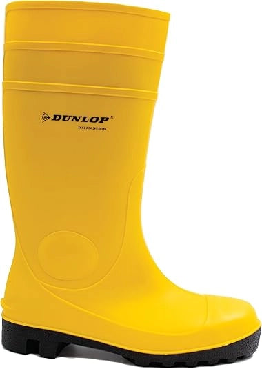 STIVALE PVC ANTINFORTUNIO WORK-ITS DUNLOP - GIALLO S5 43- 1 paia