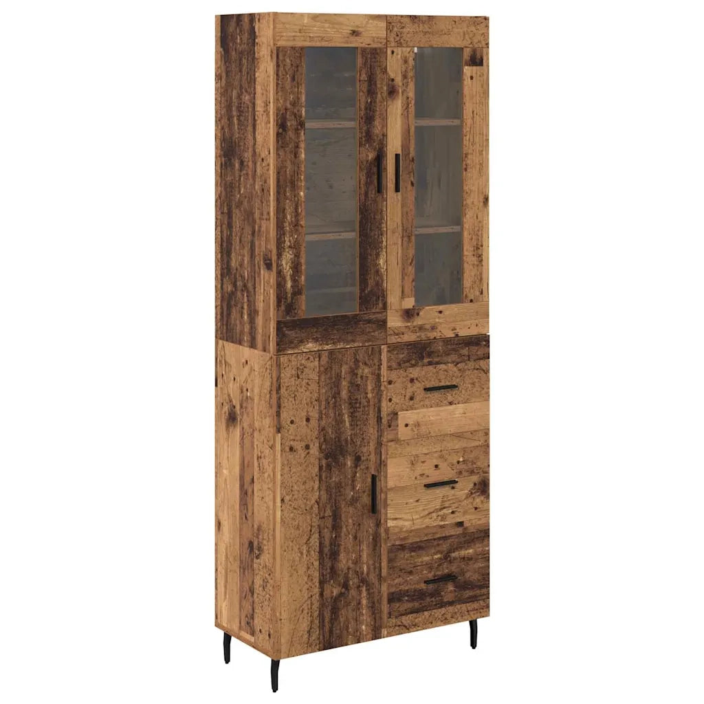 Credenza con cassetto 2 pcs Legno vecchio Legno multistrato 3415751