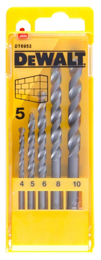1pz dewalt set 5 punte per muro mod. dt6952 cod:ferx.82847.stock