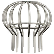 Protezione Foglie per Grondaia 2 pz Argento 110 mm CFW8442220