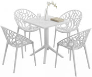 Set mobili da giardino Neriva con 4 sedie 1