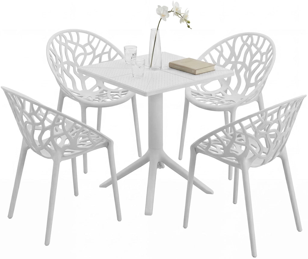 Set mobili da giardino Neriva con 4 sedie 1