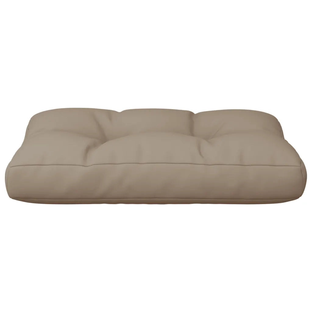 Cuscino per Pallet Tortora 60x40x12 cm in Tessuto 360565