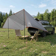 Tenda da veicolo Grigio e arancione 518 x 580 x 215 cm 42028557