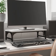 Supporto per Monitor Grigio Sonoma 55x23x14cm Legno Multistratocod mxl 104145