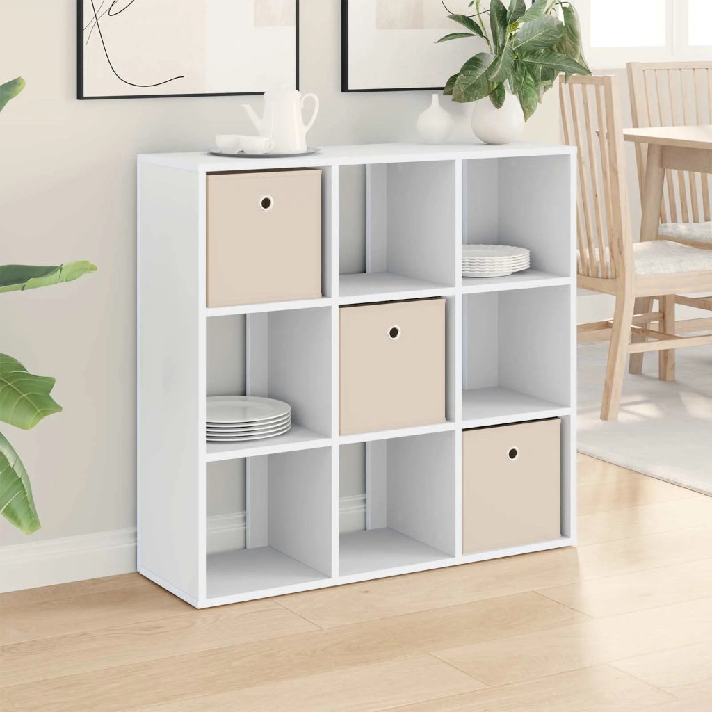 Credenza con cassetto Bianco 88,5 x 29 x 84,5 cm