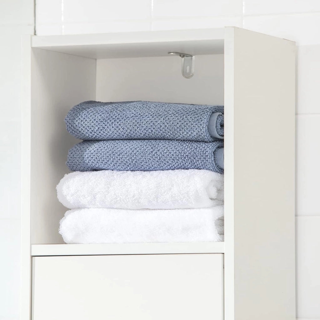 Armadio Colonna salvaspazio Mobiletto salvaspazio Scaffale Alto Cassettiera Bagno Mobiletto Bagno STR10-W