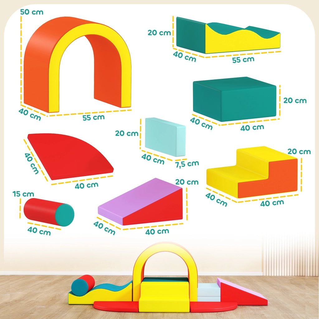 Parcours motricita' bebe' ¨C zephmum ¨C multicolore