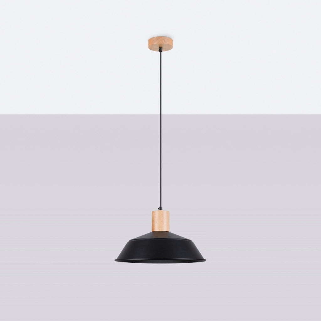 Lampada a sospensione FANO nero