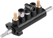 Ventilatore di Controllo dell'Aria - Pedale del Piede - Lega di Alluminio - Diametro Esterno 8 mm - Diametro di Cilindro 10 mm - 2 Flessi di Scarico - Tipo A (2) - Alta Resistenza Duratura