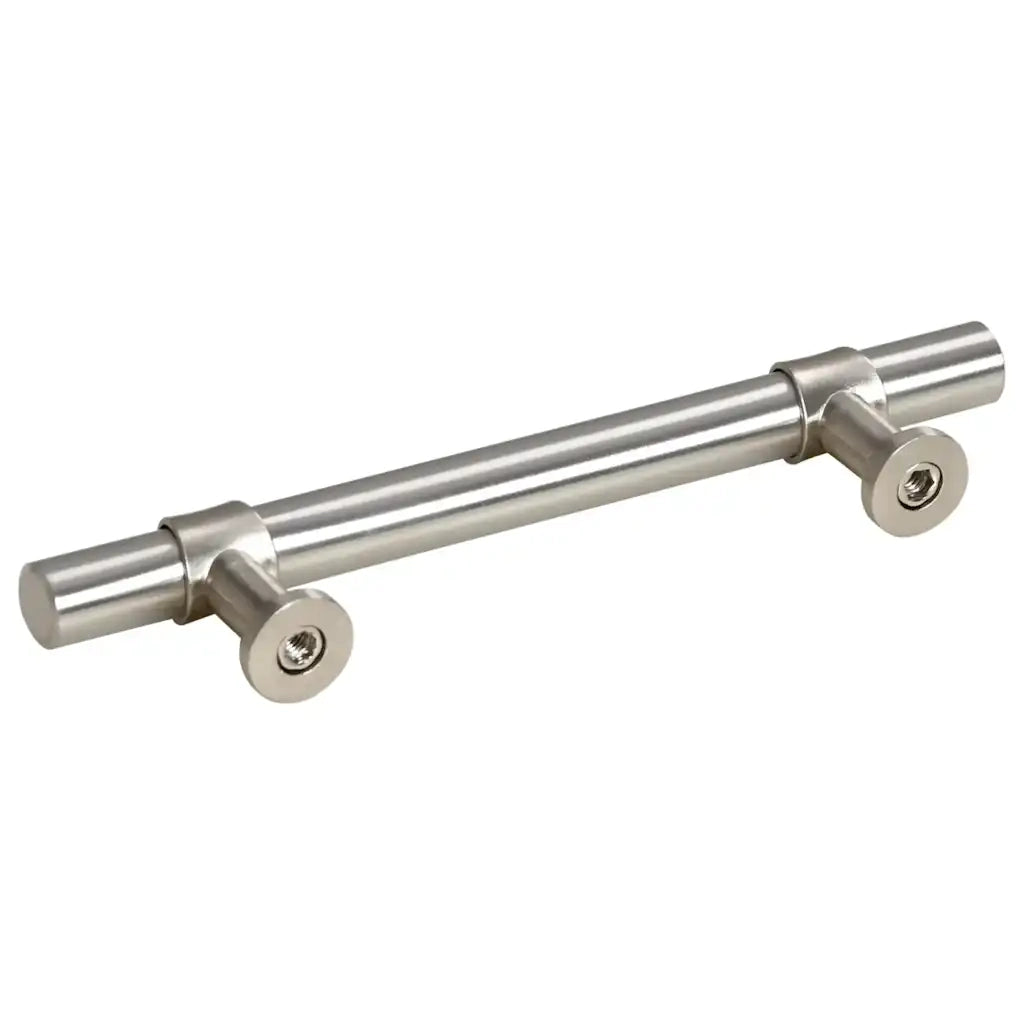 Maniglie per Mobili 10pz Argento 96mm in Acciaio Inox 155413