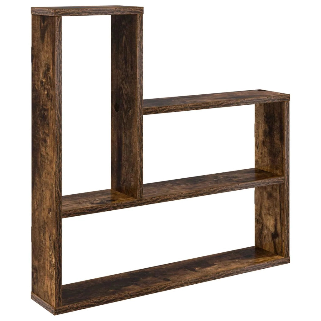 Scaffale da parete Rovere Fumo 60 x 11 x 60 cm 8012168