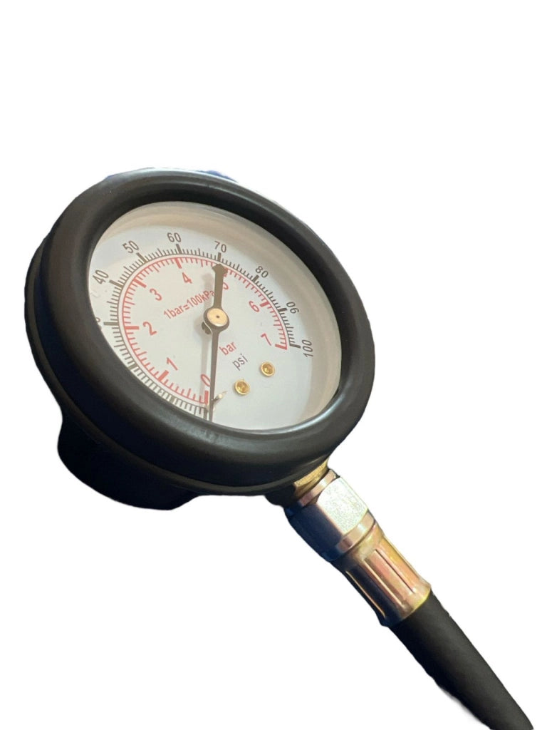 Misuratore pressione olio Tester Strumento di misurazione olio Set 0 - 7 bar