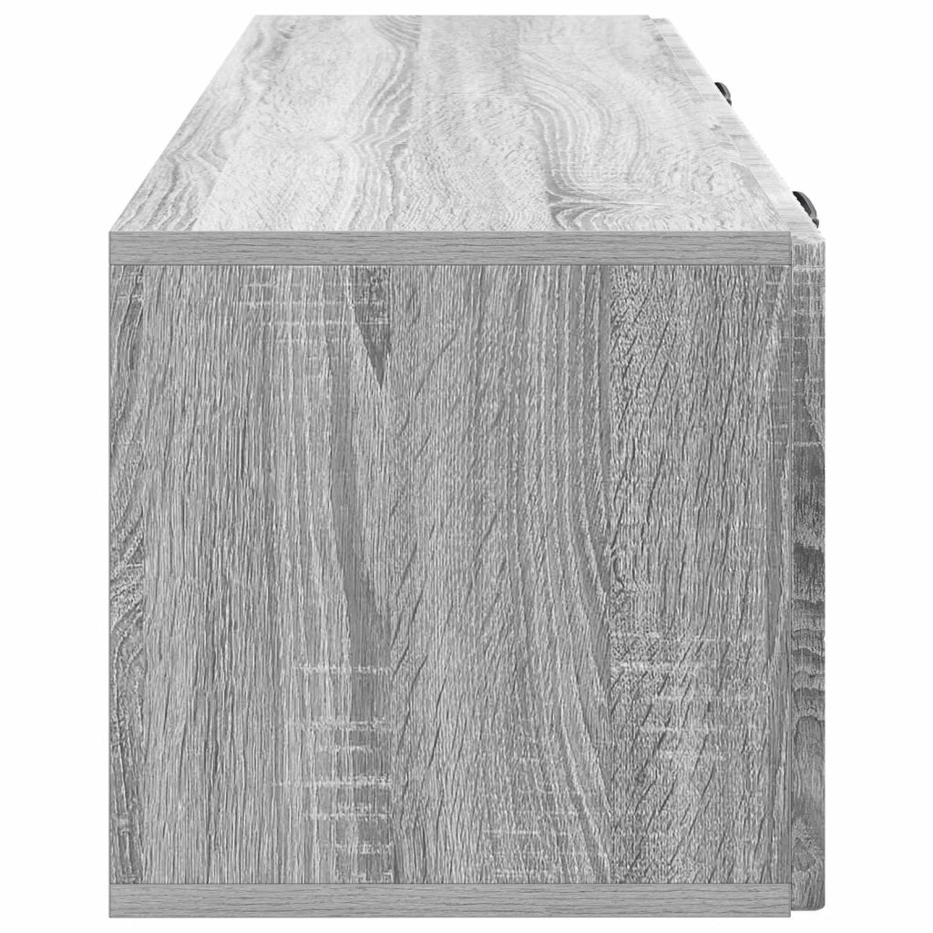 Mobile Porta TV da Muro Grigio Sonoma 98 x 31 x 30 cm 899071