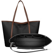 Organizzatore Tas per Tas con Maniglie e Cinturino per Porta, Borsa Tas con Tasca Interna, Organizzatore Tas Nero
