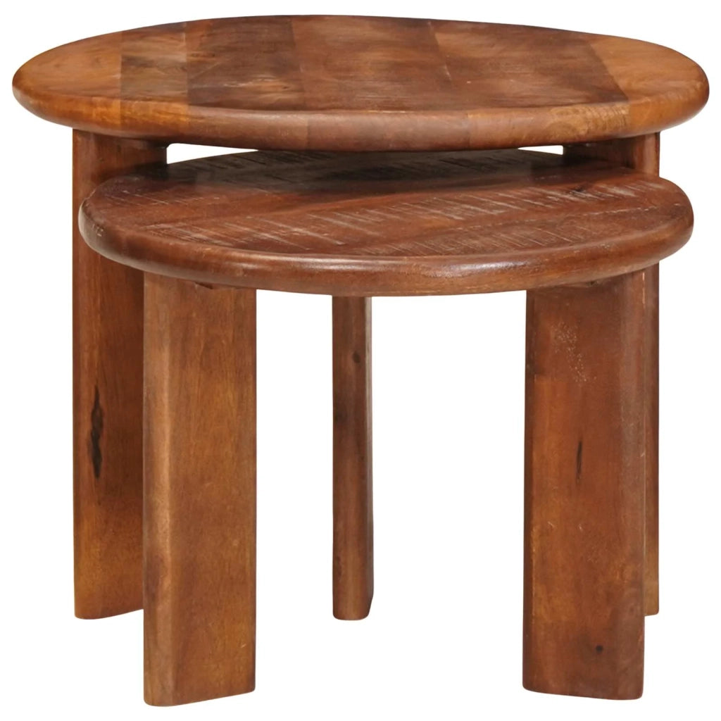 Tavoli da Caffè Nido 2 pcs Legno di mango massello 4104653