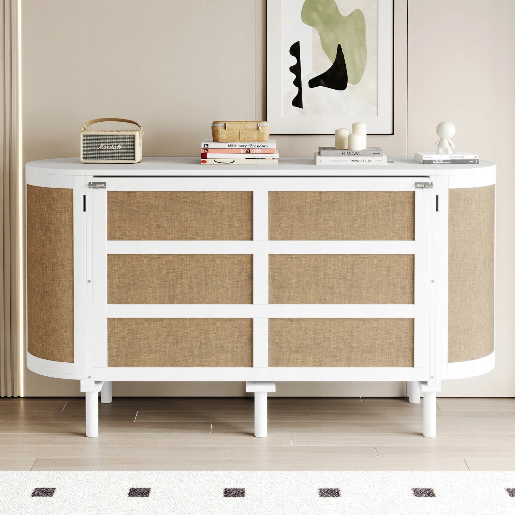 Letto a muro in rattan - Xylo - 140x200
