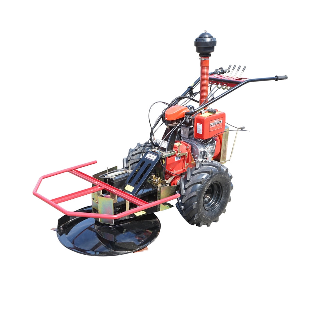Motofalciatrice rotativa 950mm Con motore diesel e avviamento elettrico Motofalciatrici con lame rotanti