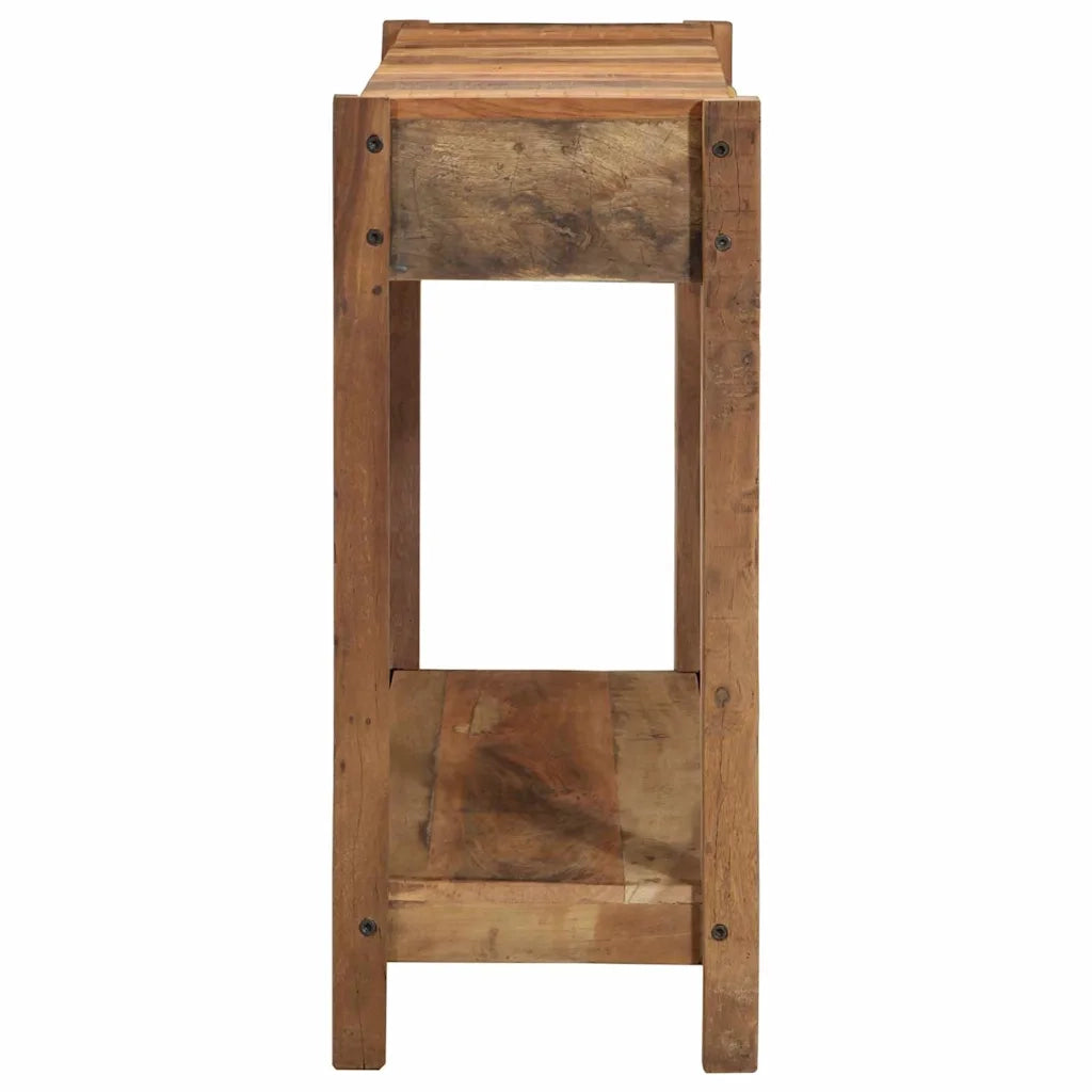 Tavolo consolle con cassetto Marrone 107 x 33 x 76 cm 4019623