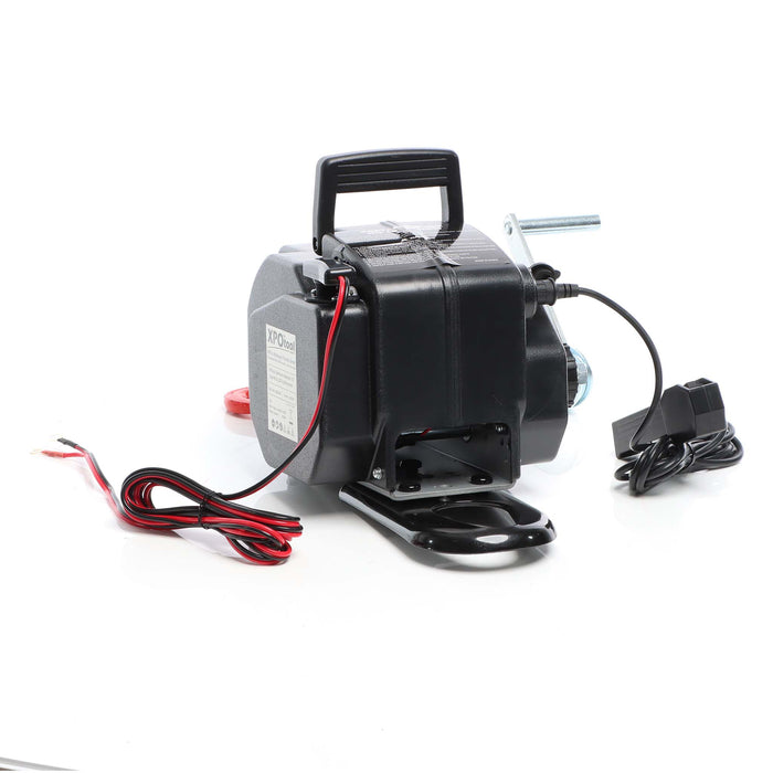 Argano elettrico a fune 12V Verricello a motore fino a 2267kg Motore 450W 1,38m/min Paranco