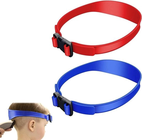 2 pezzi di bende di silicone professionale per taglio e rasatura - modello DIY per un aspetto pulito.