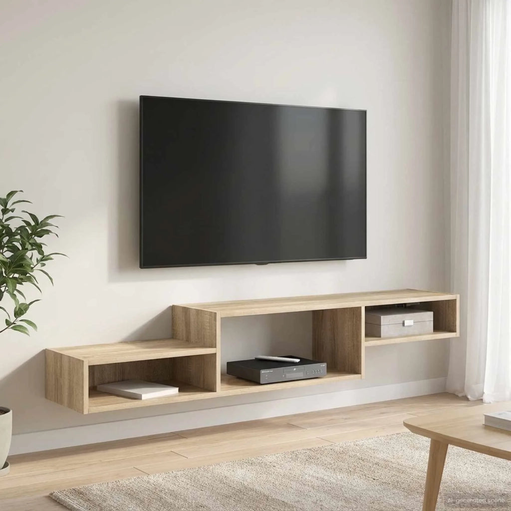 Mobile TV da Parete A parete Rovere Sonoma 150 x 28 x 26 cm