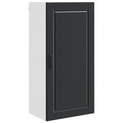 Pensile da cucina | Armadietto a muro PORTO Nero 50 x 31 x 100 cm Legno multistrato