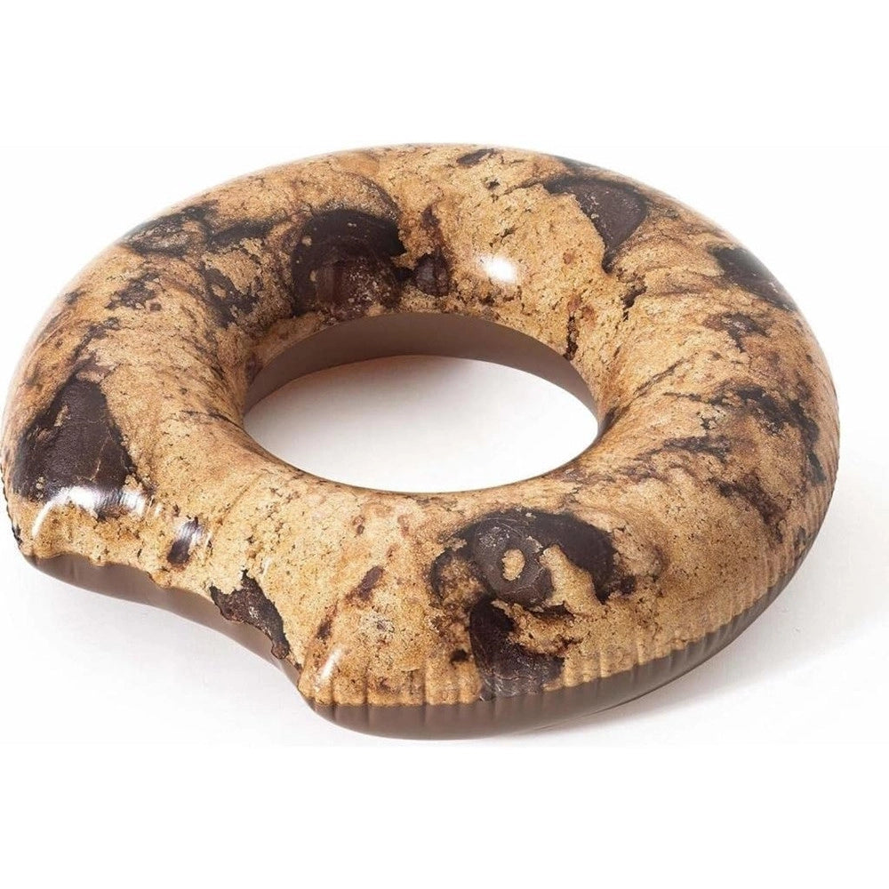Trade Shop - Salvagente Ciambella Grafica Biscotto Cookie Galleggiante Gonfiabile 107 Cm 016163 -